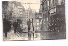 PARIS - Les Inondations De Janvier 1910 - Le Faubourg Saint Antoine - Très Bon état - Inondations De 1910