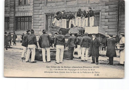 PARIS - LA Crue De La Seine - Janvier 1910 - Les Marins Des Equipages De La Flotte De Brest - Très Bon état - Paris Flood, 1910