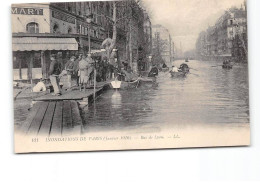 PARIS - Inondations De Paris - Janvier 1910 - Rue De Lyon - Très Bon état - Inondations De 1910