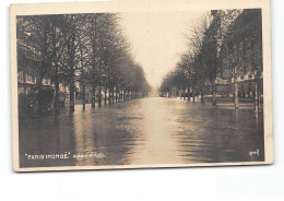 PARIS Inondé - Avenue D'Antin - Très Bon état - Paris Flood, 1910