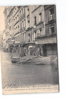 PARIS Inondé - Cliché Du 28 Janvier 1910 - Sauvetage à La Place Maubert Par Les Canots Berthon - Très Bon état - Paris Flood, 1910
