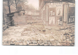 PARIS - La Grande Crue De La Seine - Janvier 1910 - Après L'inondation - Angle Boulevard Saint Germain - Très Bon état - Inondations De 1910