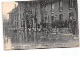 PARIS - Inondations De Janvier 1910 - Hôpital Boucicaut - Rue De La Convention - Très Bon état - Inondations De 1910