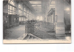 PARIS Inondé - Cliché Du 28 Janvier 1910 - Salle Des Pas Perdus à La Gare Des Invalides - Très Bon état - Paris Flood, 1910