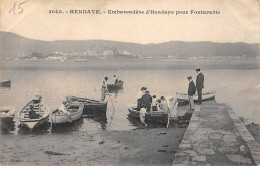HENDAYE - Embarcadère D'Hendaye Pour Fontarabie - Très Bon état - Hendaye