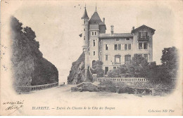 BIARRITZ - Entrée Du Chemin De La Côte Des Basques - Très Bon état - Biarritz