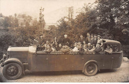 LOURDES - Autocar - Carte Photo - Très Bon état - Lourdes