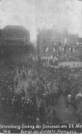 STRASBOURG - Strassburg - Entrée Des Soldats Français Le 22 Novembre 1918 - état - Strasbourg