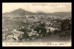 07 - PRIVAS - VUE GENERALE ET MONT TOULON - Privas