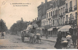 MARMANDE - Le Boulevard Gambetta - Très Bon état - Marmande