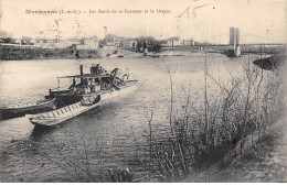 MARMANDE - Les Bords De La Garonne Et La Drague - Très Bon état - Marmande