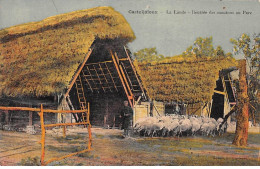 CASTELJALOUX - La Lande - Rentrée Des Moutons Au Parc - état - Casteljaloux