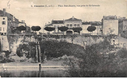 TONNEINS - Place Jean Jaurès, Vue Prise De Saint Germain - Très Bon état - Tonneins