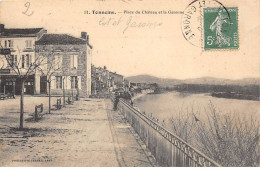 TONNEINS - Place Du Château Et La Garonne - Très Bon état - Tonneins