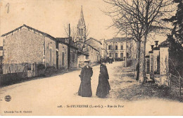 SAINT SYLVESTRE - Rue Du Pont - Très Bon état - Autres & Non Classés