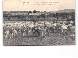 AUTUN - La Caserne Changarnier Et Les Remparts - Parc De Ravitaillement Des Troupes - Guerre 1914 - Très Bon état - Autun