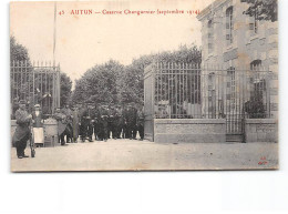 AUTUN - Caserne Changarnier - Septembre 1914 - Très Bon état - Autun