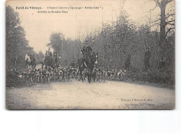 Forêt De VIBRAYE - Chasse à Courre - Equipage " Rallye Sillé " - Arrivée Au Rendez Vous - Très Bon état - Vibraye