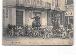 Forêt De VIBRAYE - Chasse à Courre - Equipage " Rallye Sillé " - Le Départ - Sortie Du Chenil - Très Bon état - Vibraye