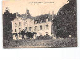 MARCON - Château De Poillé - Très Bon état - Other & Unclassified