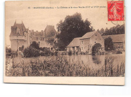 BAZOUGES - Le Château Et Le Vieux Moulin - état - Other & Unclassified