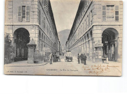 CHAMBERY - La Rue Des Portiques - Très Bon état - Chambery