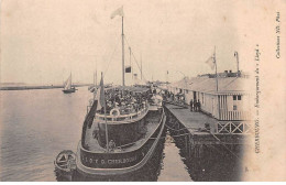 CHERBOURG - Embarquement Du " Lloyd " - Très Bon état - Cherbourg