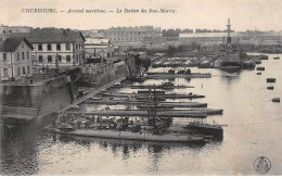 CHERBOURG - Arsenal Maritime - La Station Des Sous Marins - Très Bon état - Cherbourg