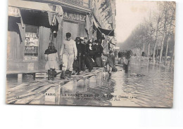 PARIS - La Grande Crue De La Seine - Janvier 1910 - Inondation De L'Avenue Rapp - Très Bon état - Inondations De 1910