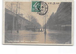 PARIS Inondé 1910 - Avenue Daumesnil - Très Bon état - Paris Flood, 1910