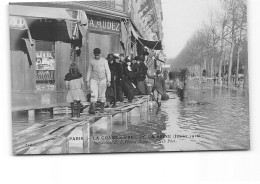 PARIS - La Grande Crue De La Seine - Janvier 1910 - Avenue Rapp - Très Bon état - Inondations De 1910