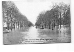 PARIS - La Grande Crue De La Seine - Janvier 1910 - Avenue Montaigne - Très Bon état - Überschwemmung 1910