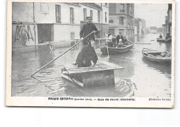 PARIS Inondé - Janvier 1910 - Rue De Javel - Grenelle - Très Bon état - Paris Flood, 1910