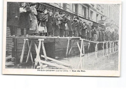 PARIS Inondé - Janvier 1910 - Rue Du Bas - Très Bon état - Überschwemmung 1910