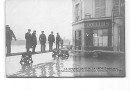 PARIS - La Grande Crue De La Seine - Janvier 1910 - Quai De La Gare - Très Bon état - Paris Flood, 1910