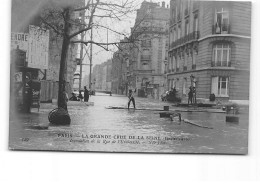 PARIS - La Grande Crue De La Seine - Janvier 1910 - Rue De L'Université - Très Bon état - Inondations De 1910