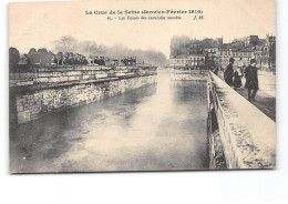 PARIS - La Crue De La Seine - Janvier 1910 - Les Fossés Des Invalides Inondés - Très Bon état - Inondations De 1910