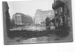 PARIS - La Grande Crue De La Seine - Janvier 1910 - Barrage Rue De L'Arcade - Très Bon état - Inondations De 1910