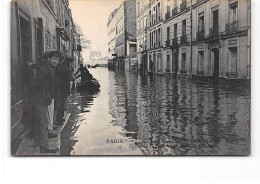 PARIS - LA Grande Crue De La Seine - Janvier 1910 - Quartier De Javel - Très Bon état - Inondations De 1910