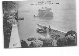 PARIS - Crue De La Seine - La Seine à Grenelle, Matinée Du 23 Janvier - Très Bon état - Inondations De 1910