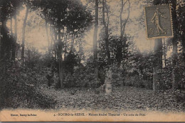 BOURG LA REINE : Maison André Theuriet, Un Coin Du Parc - Très Bon état - Bourg La Reine