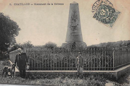 CHATILLON : Monument De La Défense - Très Bon état - Châtillon