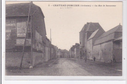 CHATEAU-PORCIEN : La Rue De Sommevue - Tres Bon Etat - Chateau Porcien