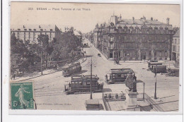 SEDAN : Place Turenne Et Rue Thiers - Tres Bon Etat - Sedan