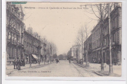 MEZIERES : Avenue De Charleville Et Boulevard Des Deux Villes - Tres Bon Etat - Autres & Non Classés