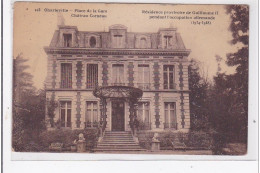 CHARLEVILLE : Place De La Gare, Chateau Corneau, Residence Provisoire De Guillaume II - Etat - Charleville