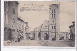 GANNAT : Place Hennequin Et L'eglise Ste-croix - Tres Bon Etat - Altri & Non Classificati