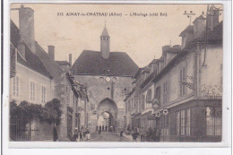 AINY-le-CHATEAU : L'horloge (cote Est) - Tres Bon Etat - Altri & Non Classificati