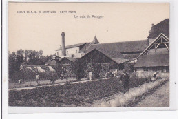 St-LIEU-SEPT-FONS : Abbaye De N.d De St-lieu, Un Coin Du Potager - Tres Bon Etat - Altri & Non Classificati