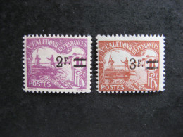 Nouvelle-Calédonie: TB Paire De Timbres-Taxe N° 24 Et N° 25, Neufs X . - Postage Due